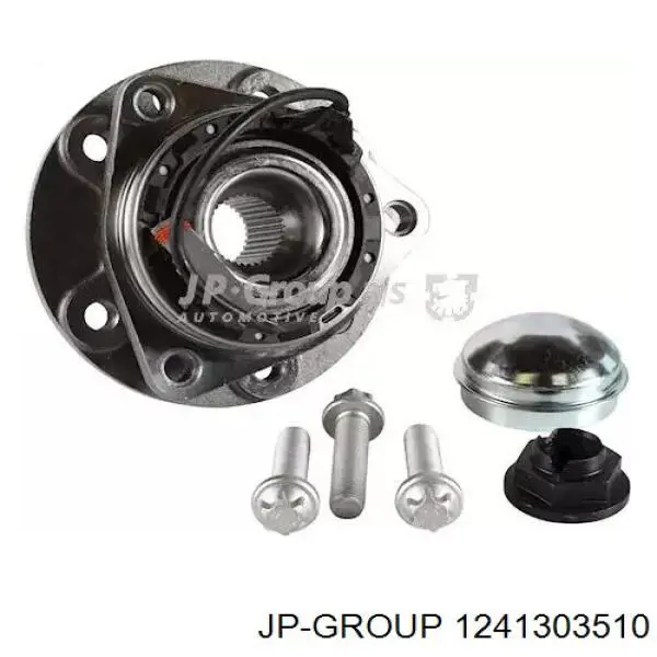 Маточина колеса передня JP Group 1241303510 ціна, від 67.28 USD