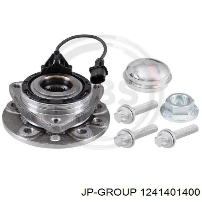 Маточина колеса передня JP Group 1241401400 ціна, від 84.65 USD