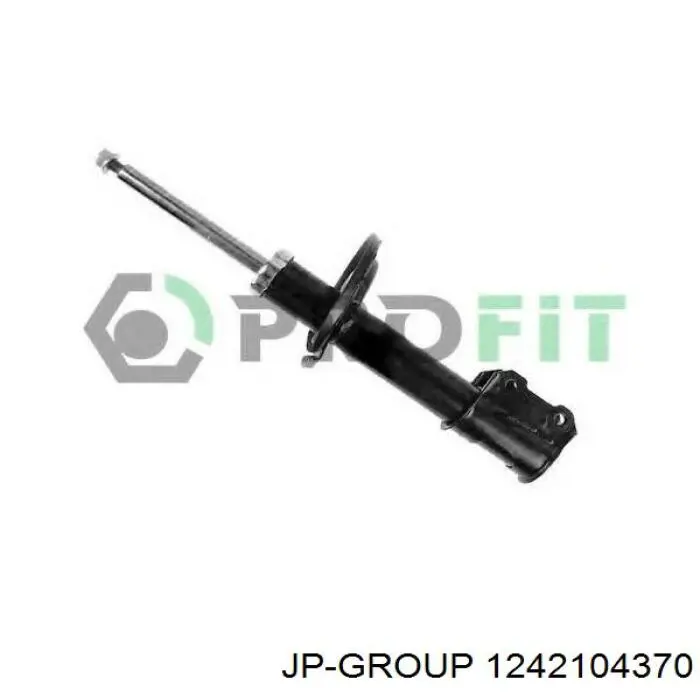 Амортизатор передньої підвіски, лівий JP Group 1242104370 ціна, від 41.82 USD