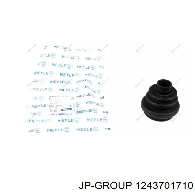 Купити 1243701710 JP Group Пильник шарніра кутових швидкостей внутрішній передній