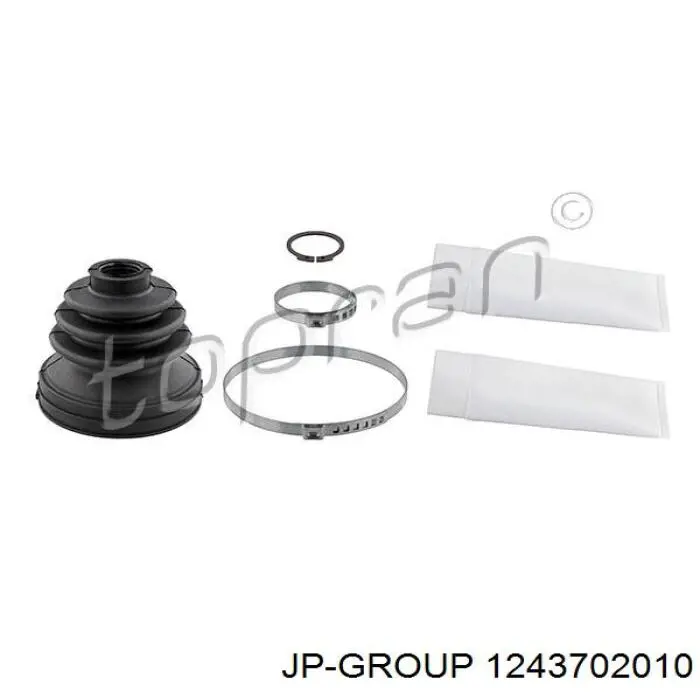 Пильник шарніра кутових швидкостей зовнішній передній JP Group 1243702010 ціна, від 7.60 USD