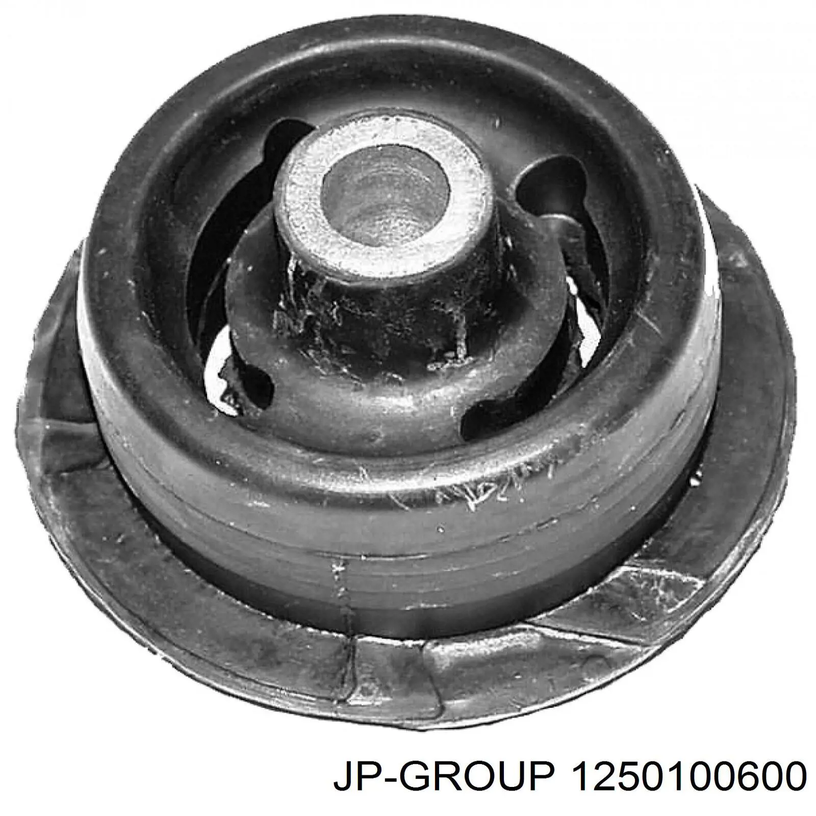 Сайлентблок задньої балки 1250100600 JP Group