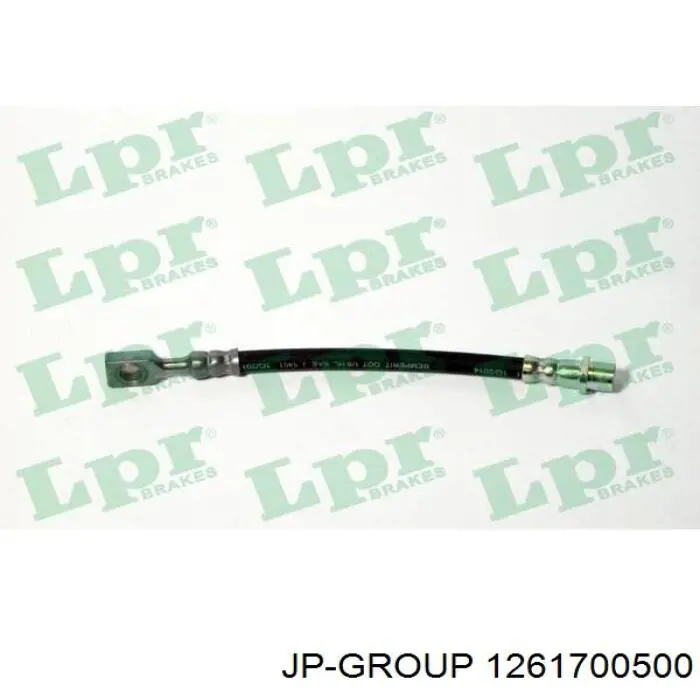 1261700500 JP Group Шланг гальмівний задній
