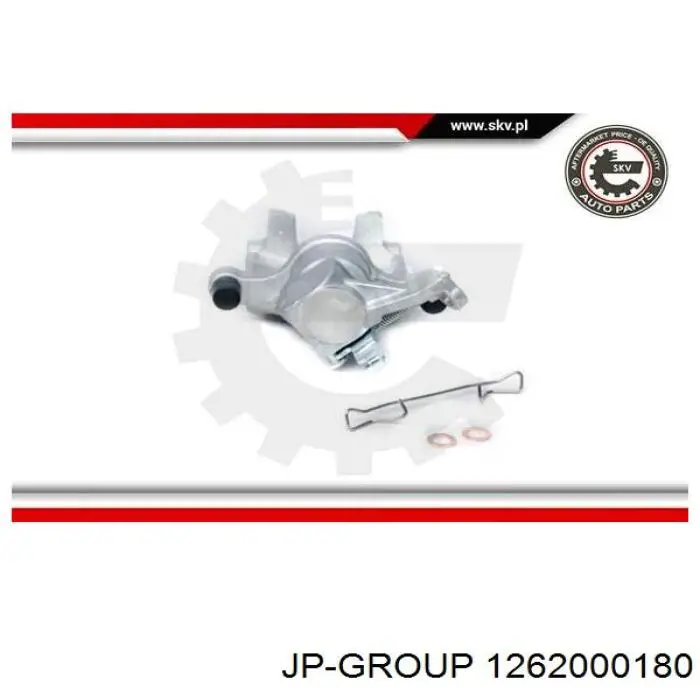 Супорт гальмівний задній правий JP Group 1262000180