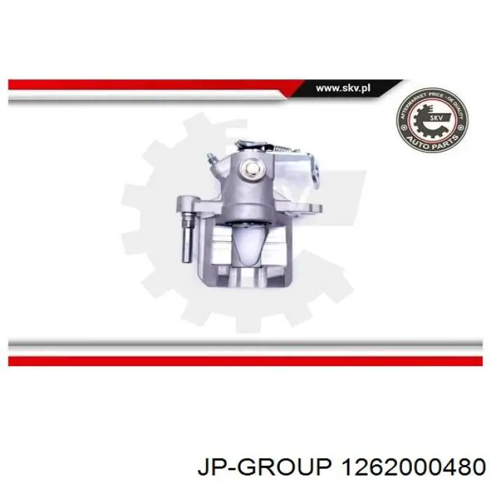 Супорт гальмівний задній правий JP Group 1262000480
