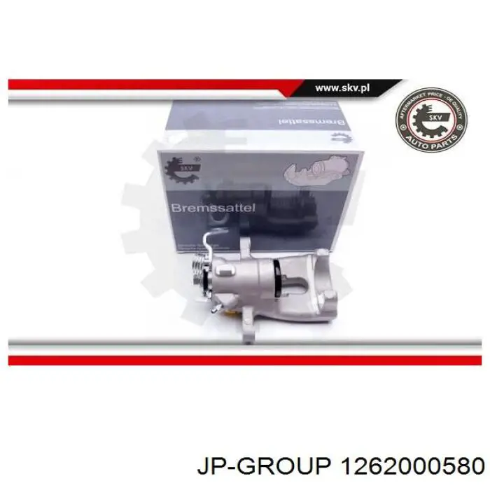 Супорт гальмівний задній правий JP Group 1262000580