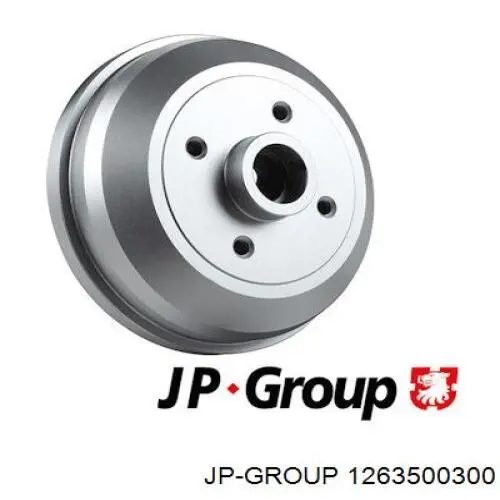 Барабан гальмівний задній 1263500300 JP Group