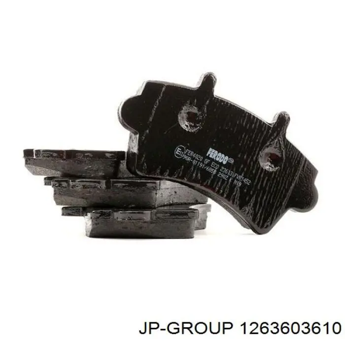 1263603610 JP Group Передні гальмівні колодки