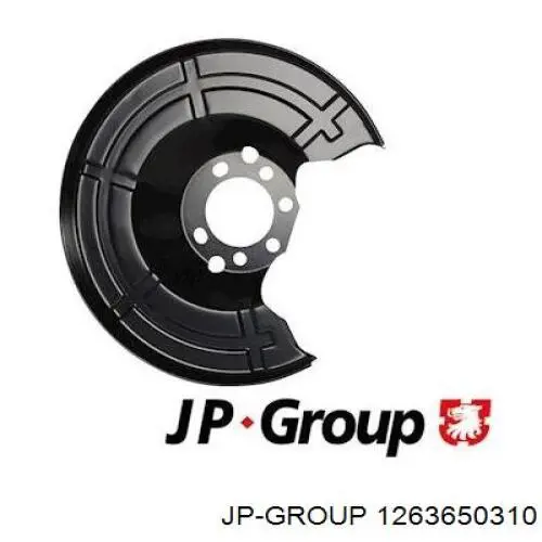 Комплект пружинок кріплення дискових колодок, передніх 1263650310 JP Group