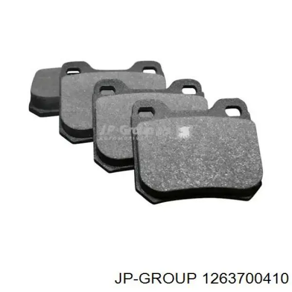 1263700410 JP Group Колодки гальмівні задні, дискові