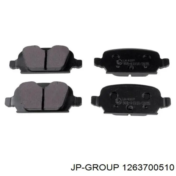 Купити 1263700510 JP Group Задні колодки