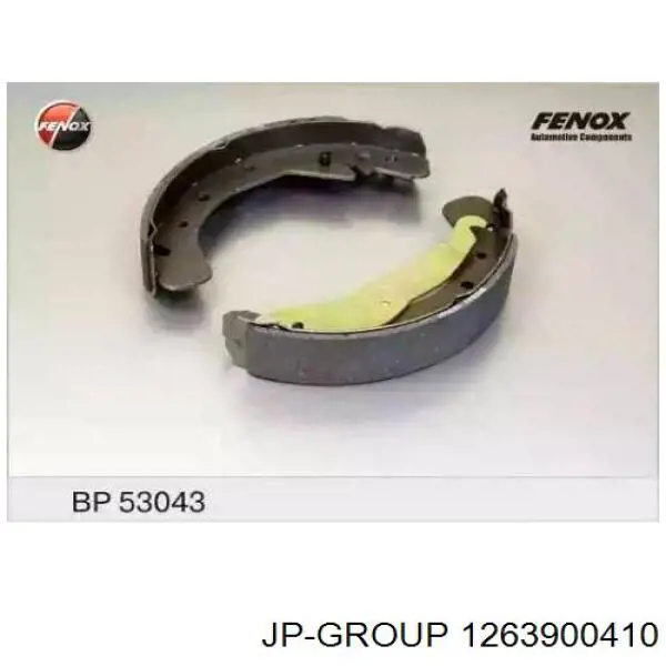 Купити 1263900410 JP Group Колодки гальмові задні, барабанні