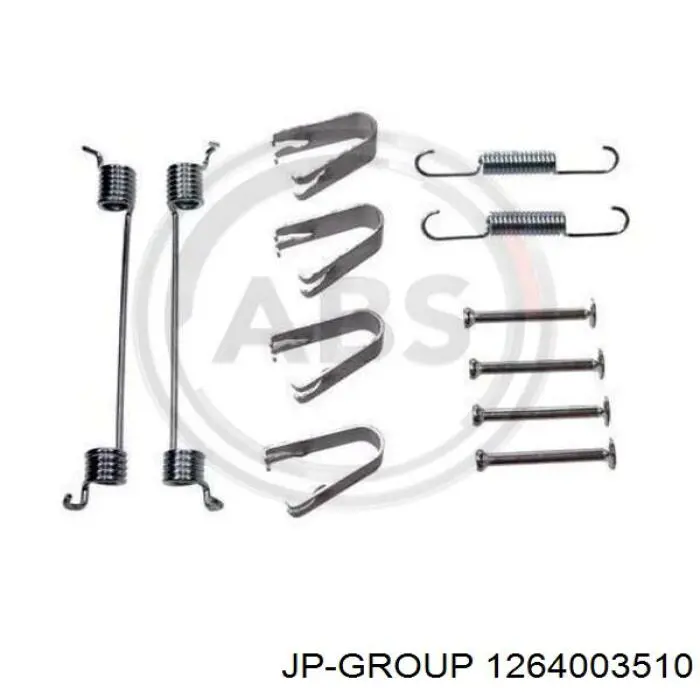 Пружина притискна задніх барабанних колодок JP Group 1264003510 ціна, від 4.98 USD