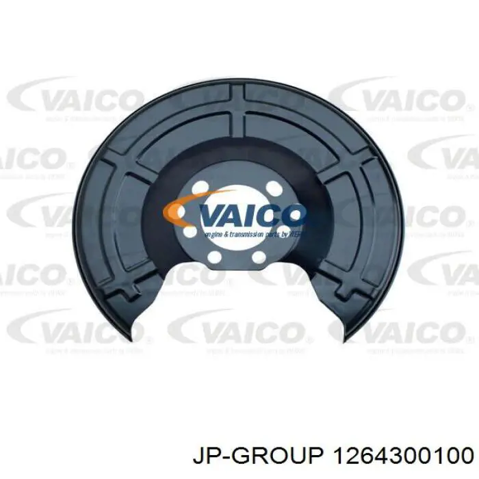 Купити 1264300100 JP Group Захисний кожух гальмівного диска, заднього