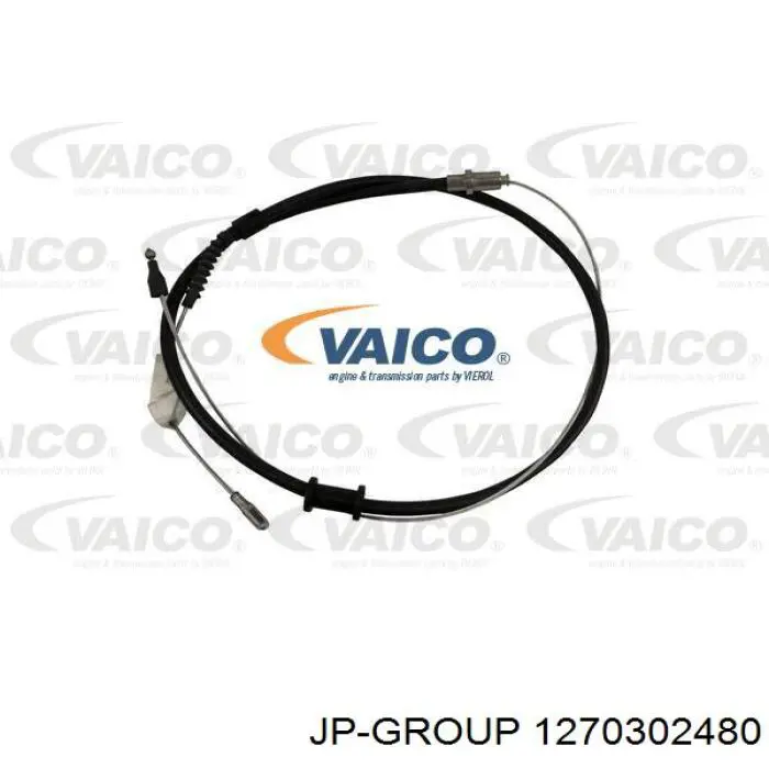 Трос стоянкового гальма задній правий JP Group 1270302480 ціна, від 8.83 USD