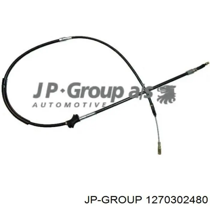 Купити 1270302480 JP Group Трос ручного гальма задній, правий