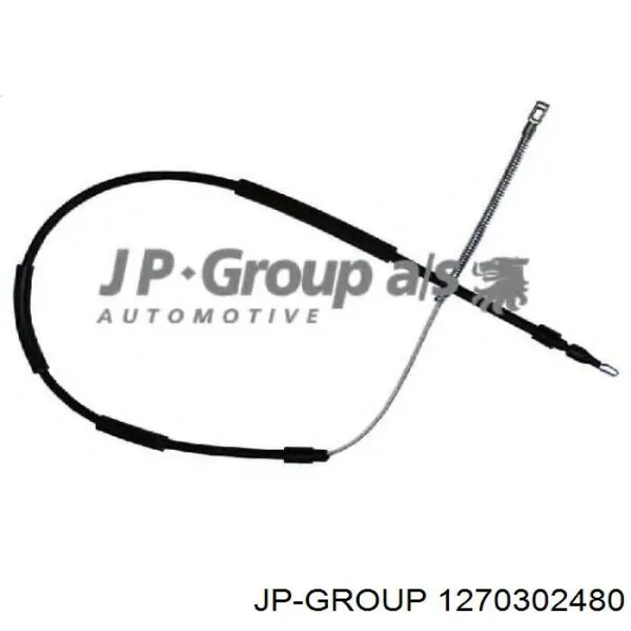 Трос ручного гальма задній, правий 1270302480 JP Group