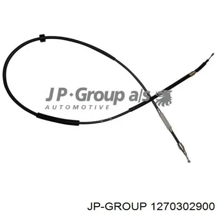 Трос ручного гальма задній, правий/лівий JP Group 1270302900 ціна, від 3.06 USD