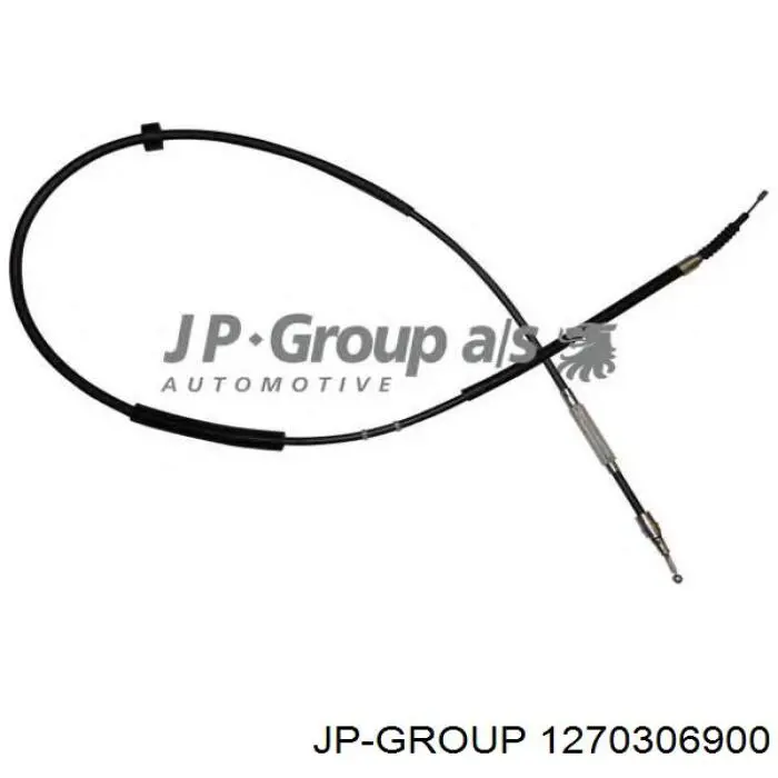 1270306900 JP Group Трос ручного гальма задній, правий/лівий