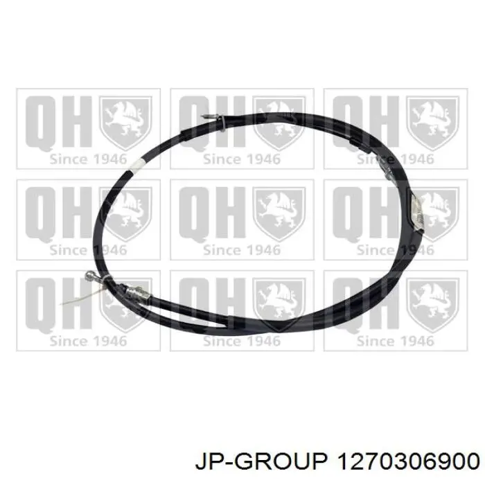 Купити 1270306900 JP Group Трос ручного гальма задній, правий/лівий