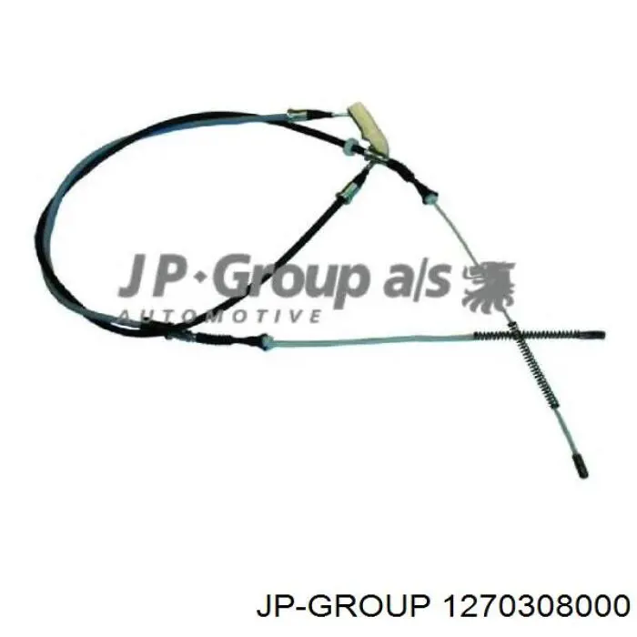 Трос ручного гальма задній, правий/лівий JP Group 1270308000 ціна, від 17.39 USD