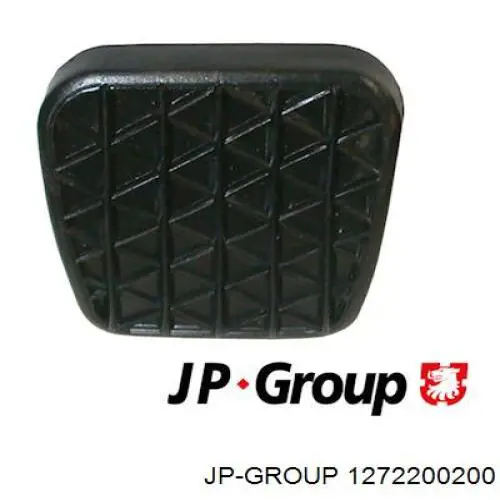 Накладка педалі гальма 1272200200 JP Group