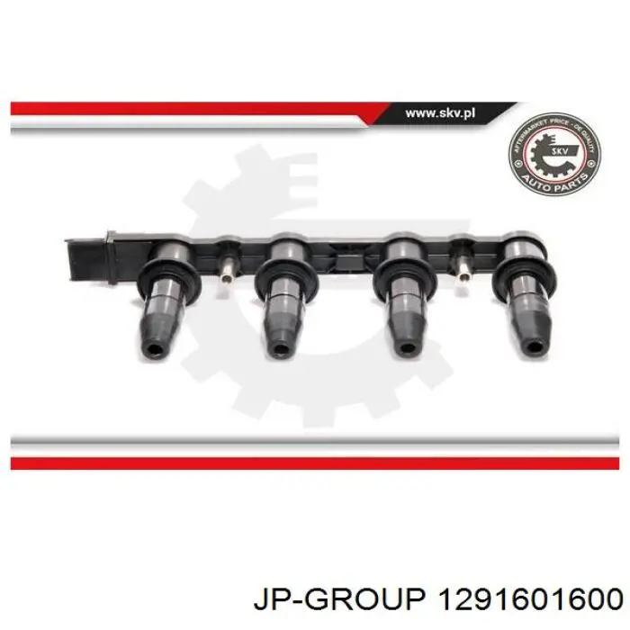 Котушка запалювання JP Group 1291601600 ціна, від 67.72 USD