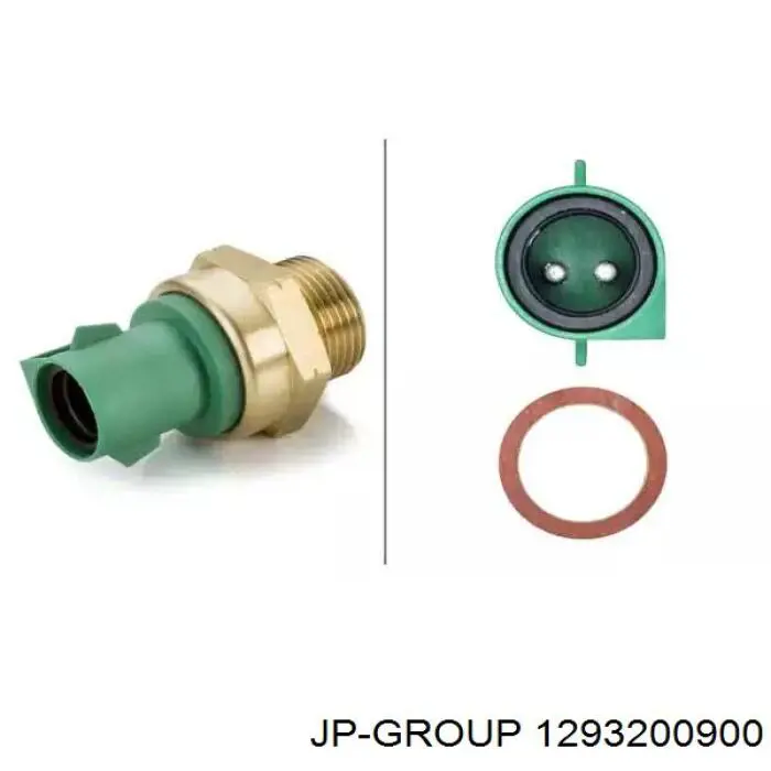1293200900 JP Group Датчик радіатора