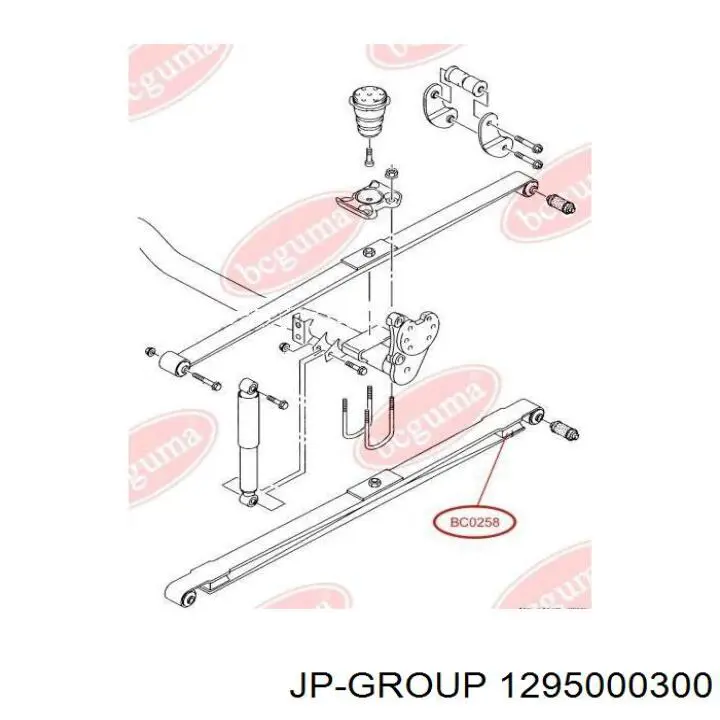 MAP сенсор JP Group 1295000300 ціна, від 13.73 USD