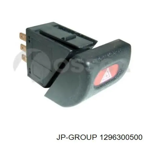 Купити 1296300500 JP Group Кнопка включення аварійного сигналу