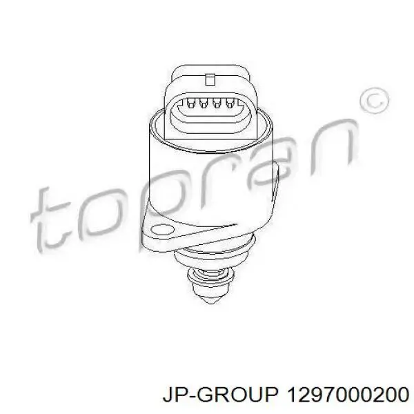 Датчик холостого ходу 1297000200 JP Group
