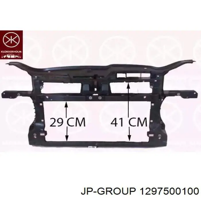 Датчик сигналізації паркування (парктронік), задній JP Group 1297500100 ціна, від 19.75 USD