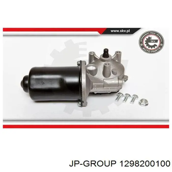 Мотор стеклоочищувача JP Group 1298200100 ціна, від 39.46 USD