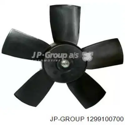 1299100700 JP Group електровентилятор охолодження в зборі (двигун + крильчатка)