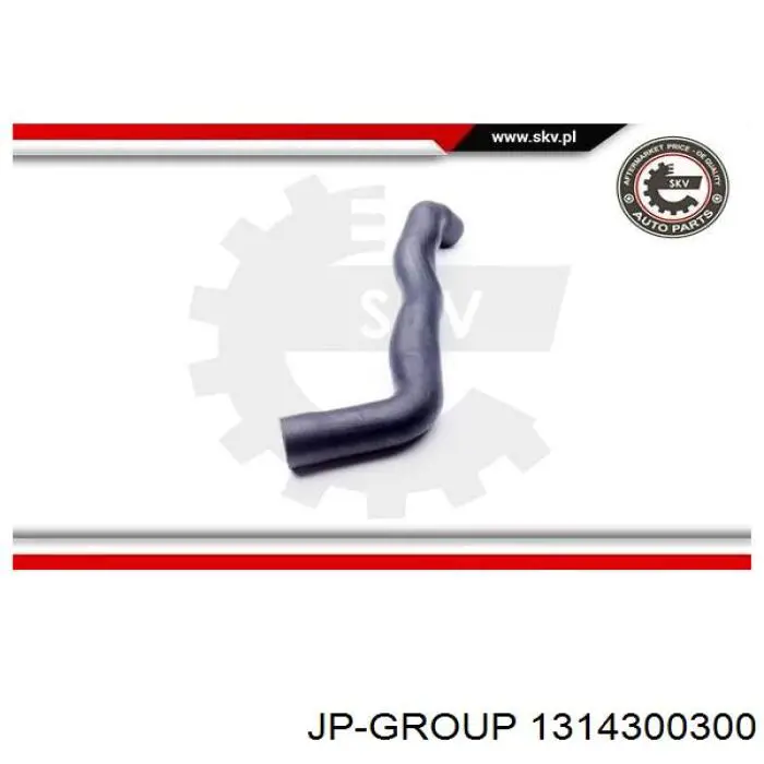 Купити 1314300300 JP Group Шланг/патрубок радіатора охолодження, верхній