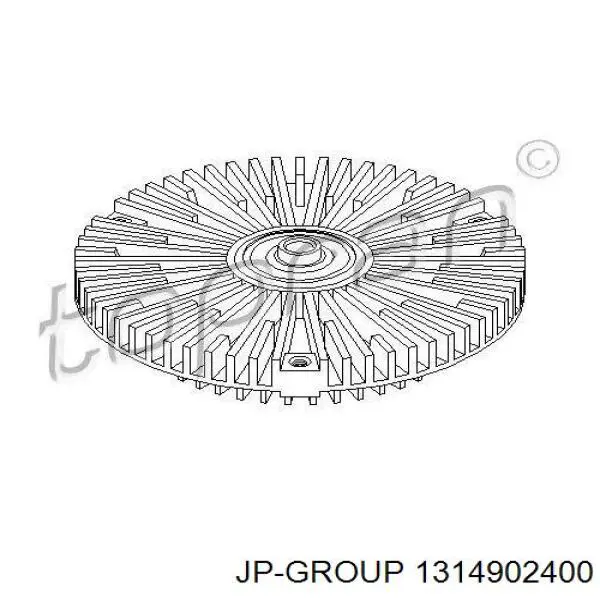 1314902400 JP Group вискомуфта, вязкостная муфта вентилятора охолодження
