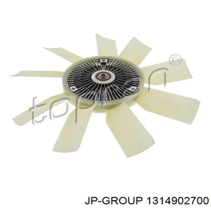 1314902700 JP Group вентилятор/крильчатка радіатора охолодження