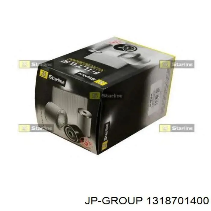 Фільтр тонкого очищення палива JP Group 1318701400 ціна, від 20.95 USD