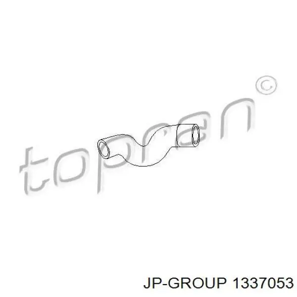 1337053 JP Group Патрубок системи охолодження