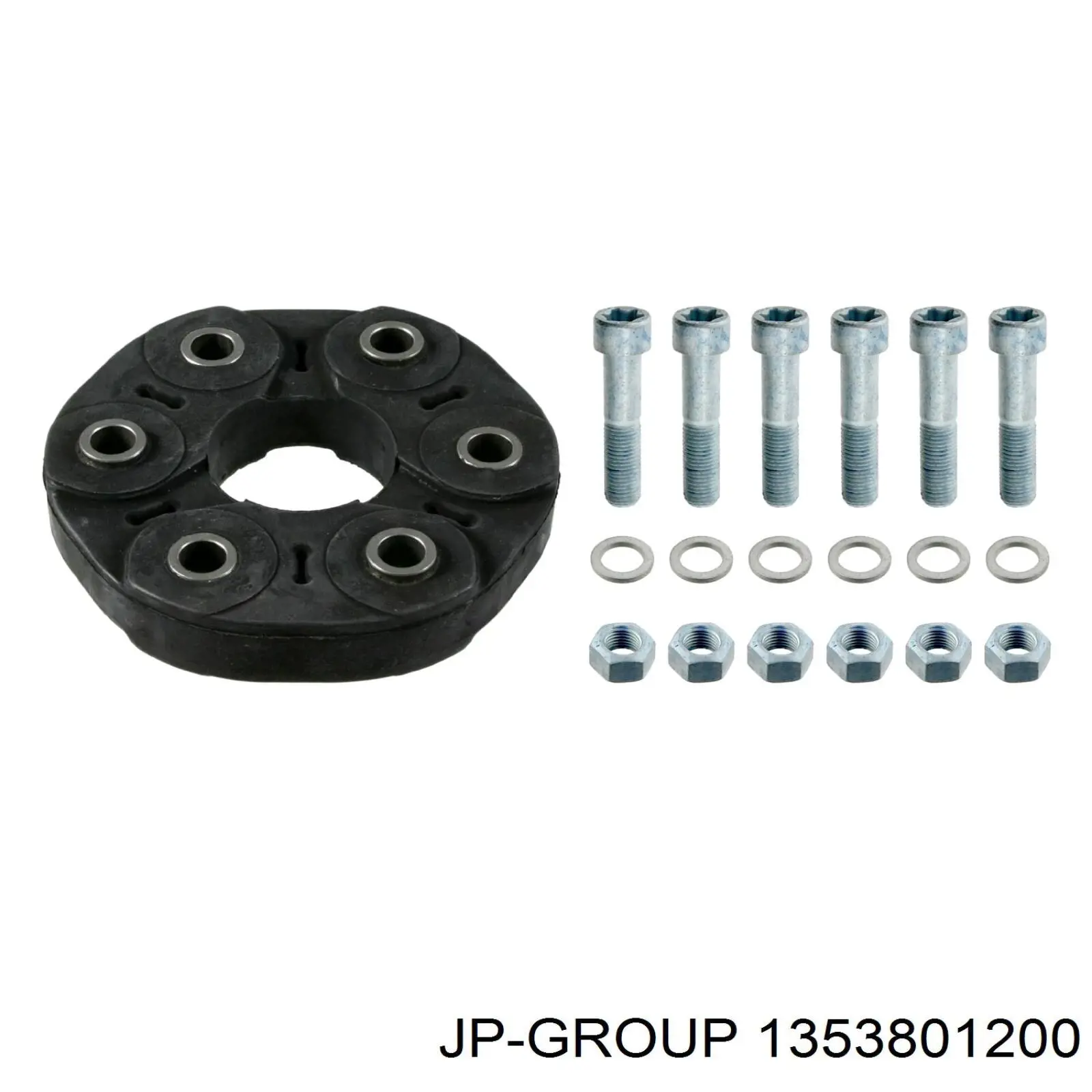 Муфта еластична карданного вала JP Group 1353801200 ціна, від 34.74 USD