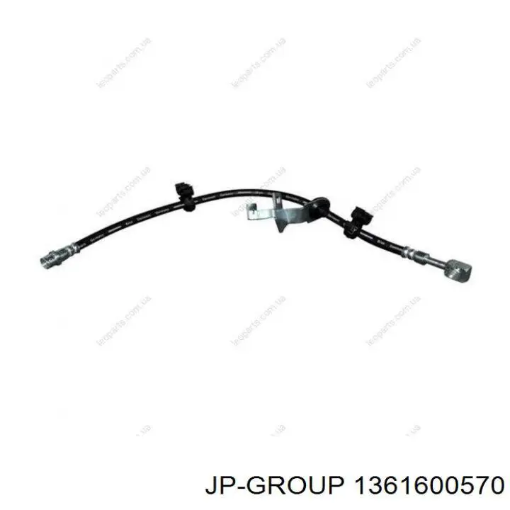 Шланг гальмівний передній, лівий JP Group 1361600570 ціна, від 9.90 USD