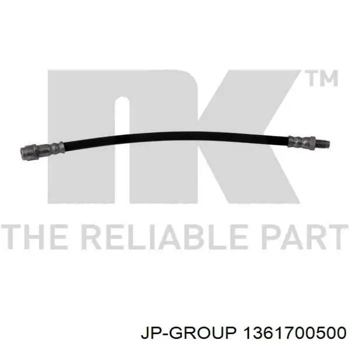 Купити 1361700500 JP Group Шланг гальмівний задній