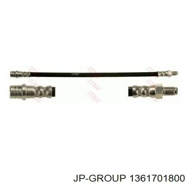 Купити 1361701800 JP Group Шланг гальмівний задній