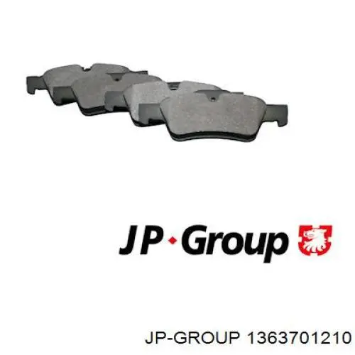 Купити 1363701210 JP Group Задні колодки