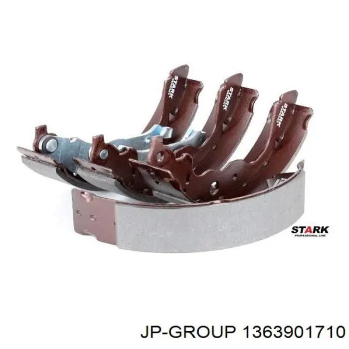 Колодки гальмові задні, барабанні JP Group 1363901710 ціна, від 24.58 USD