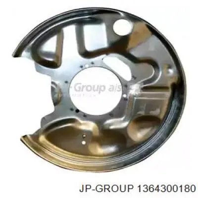 1364300180 JP Group захист гальмівного диска заднього, правого