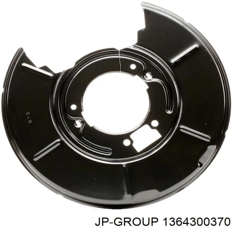 Захист гальмівного диска заднього, лівого JP Group 1364300370 ціна, від 21.37 USD