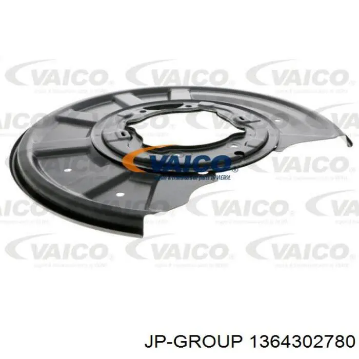 1364302780 JP Group захист гальмівного диска заднього, правого