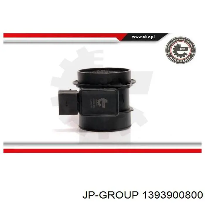 Датчик масової витрати повітря JP Group 1393900800 ціна, від 51.90 USD