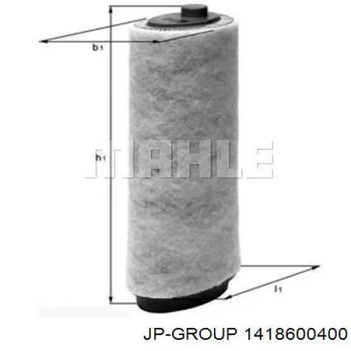 Купити 1418600400 JP Group Автомобільний фільтр повітря